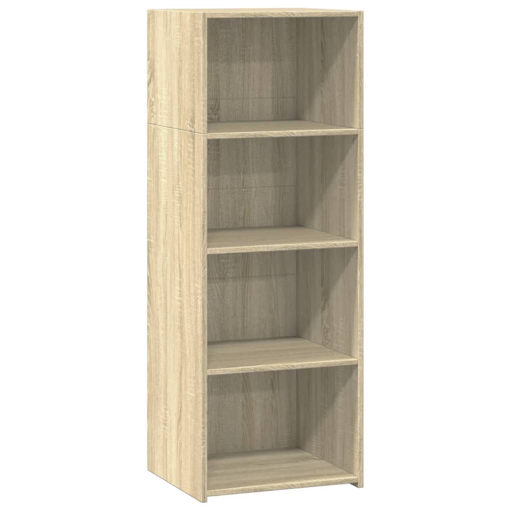 vidaXL Highboard Sonoma Oak 45x41x124 cm Engineered Wood