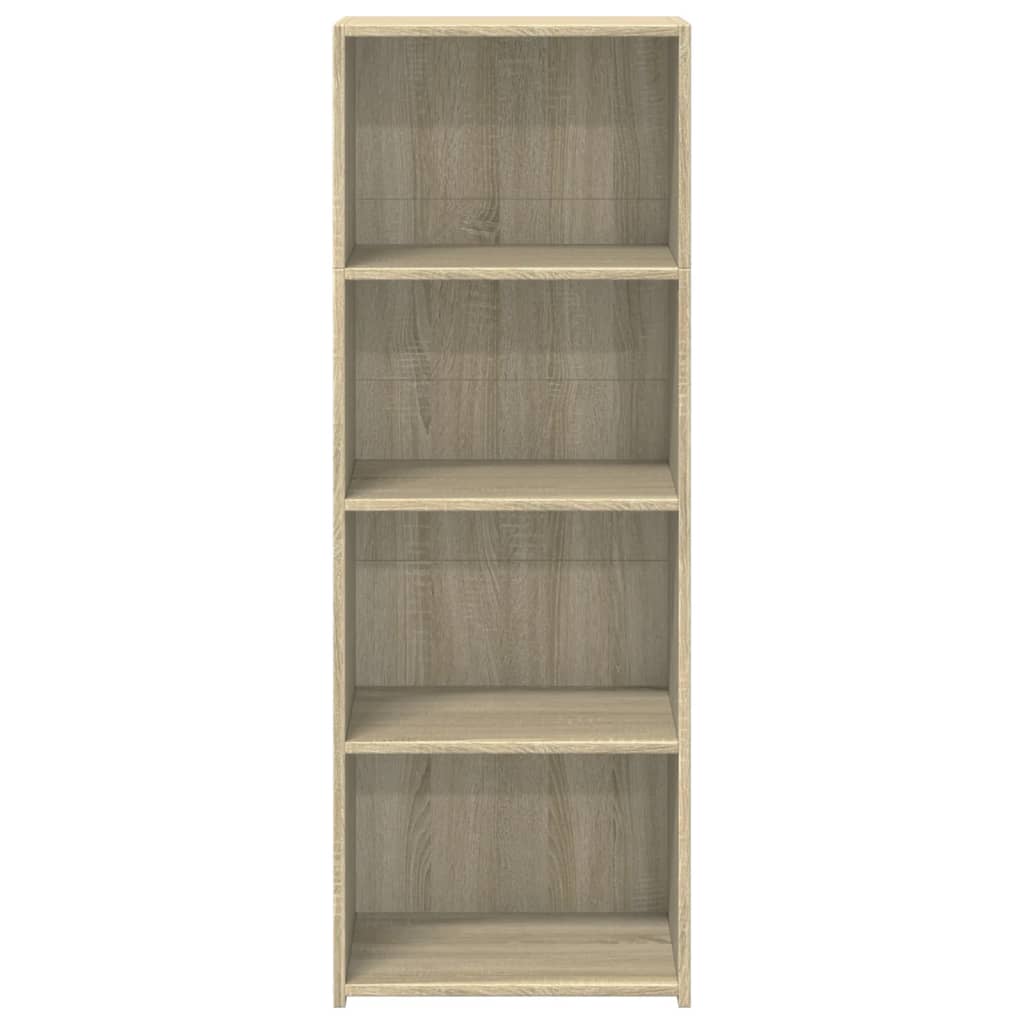 vidaXL Highboard Sonoma Oak 45x41x124 cm Engineered Wood