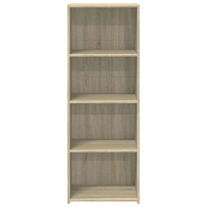 vidaXL Highboard Sonoma Oak 45x41x124 cm Engineered Wood