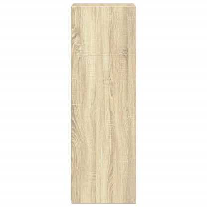 vidaXL Highboard Sonoma Oak 45x41x124 cm Engineered Wood