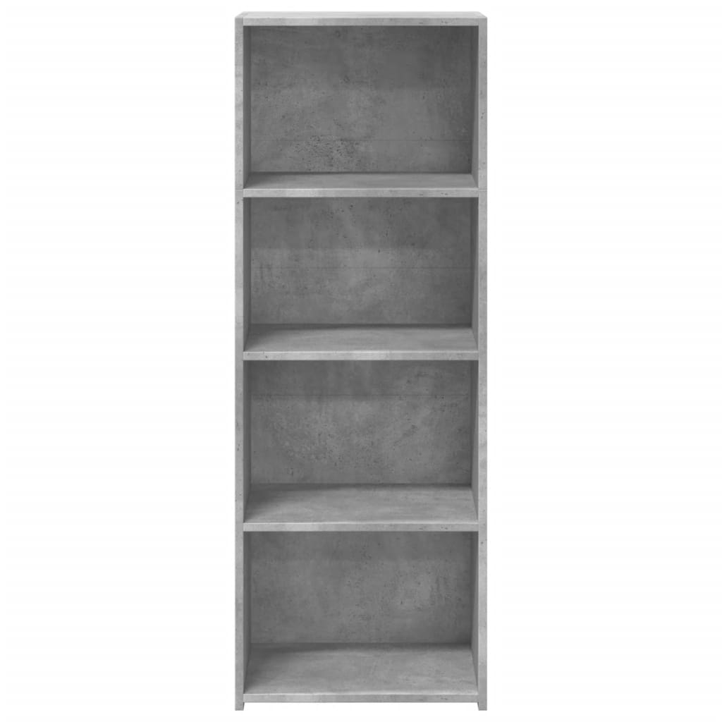 vidaXL Highboard Concrete Grey 45x41x124 cm Engineered Wood