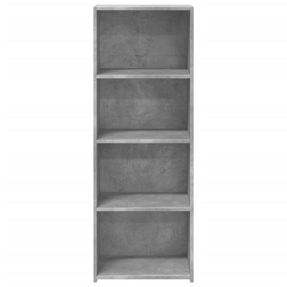 vidaXL Highboard Concrete Grey 45x41x124 cm Engineered Wood
