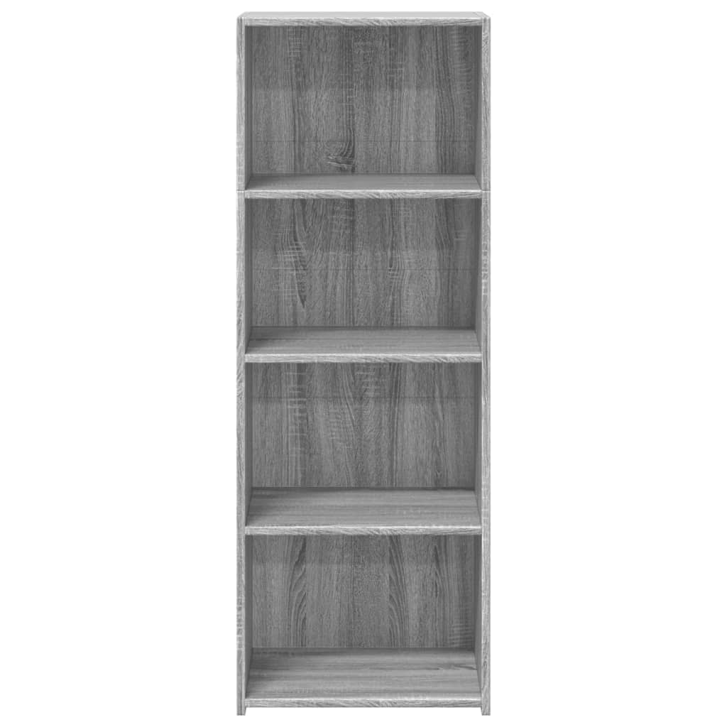 vidaXL Highboard Grey Sonoma 45x41x124 cm Engineered Wood