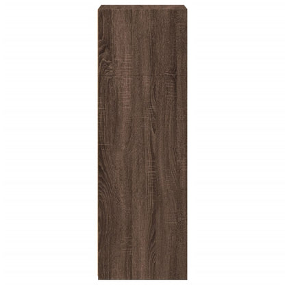 vidaXL Highboard Brown Oak 45x41x124 cm Engineered Wood