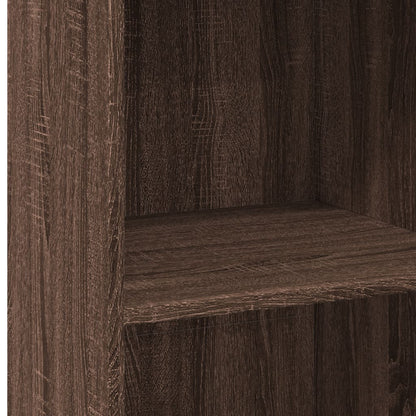 vidaXL Highboard Brown Oak 45x41x124 cm Engineered Wood