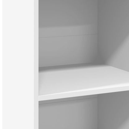 vidaXL Highboard White 50x41x124 cm Engineered Wood