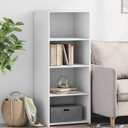 vidaXL Highboard White 50x41x124 cm Engineered Wood