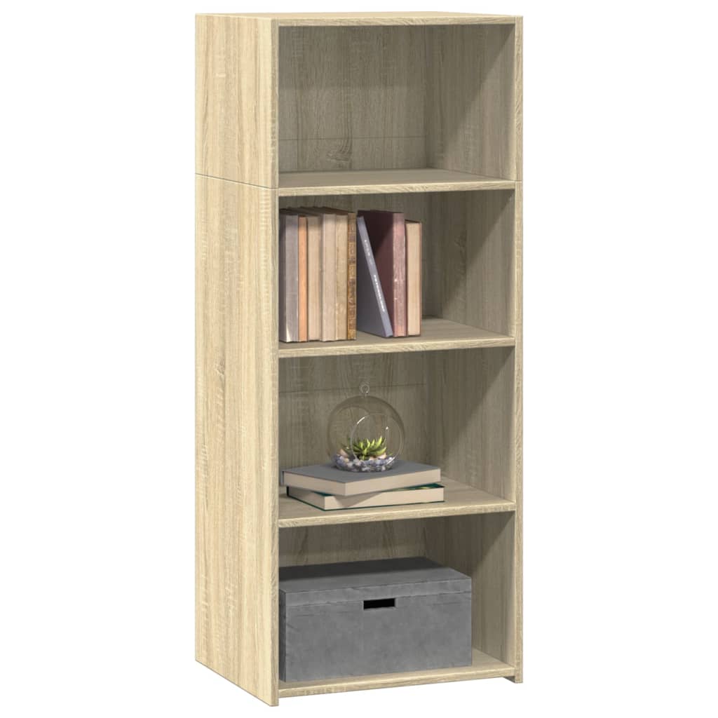 vidaXL Highboard Sonoma Oak 50x41x124 cm Engineered Wood