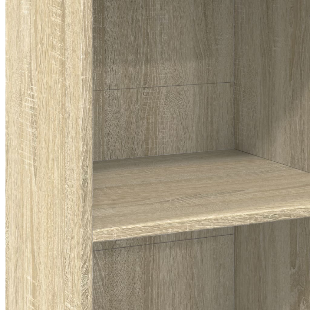 vidaXL Highboard Sonoma Oak 50x41x124 cm Engineered Wood
