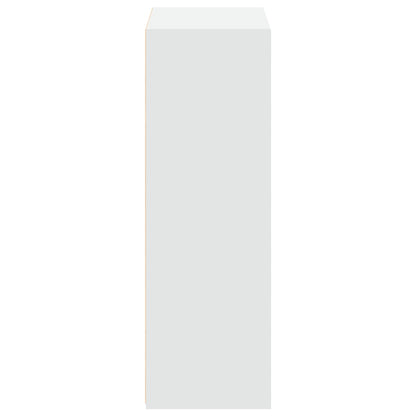 vidaXL Highboard White 70x41x124 cm Engineered Wood