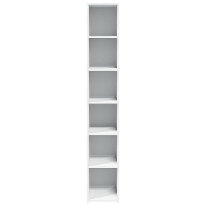 vidaXL Highboard White 30x41x185 cm Engineered Wood