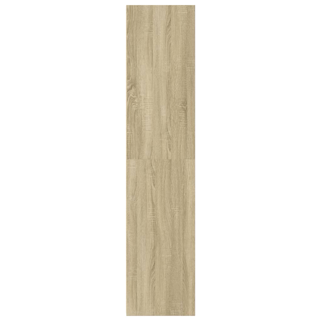 vidaXL Highboard Sonoma Oak 30x41x185 cm Engineered Wood