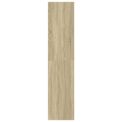 vidaXL Highboard Sonoma Oak 30x41x185 cm Engineered Wood