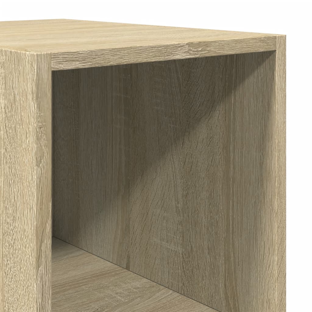 vidaXL Highboard Sonoma Oak 30x41x185 cm Engineered Wood