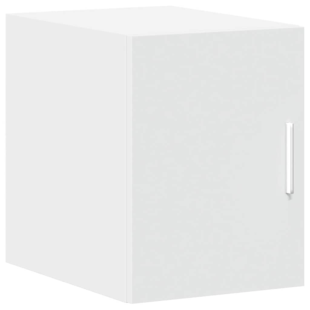 vidaXL Slim Storage Cabinet White 30x42.5x225 cm Engineered Wood