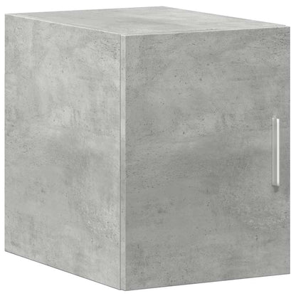 vidaXL Slim Storage Cabinet Concrete Grey 30x42.5x225 cm