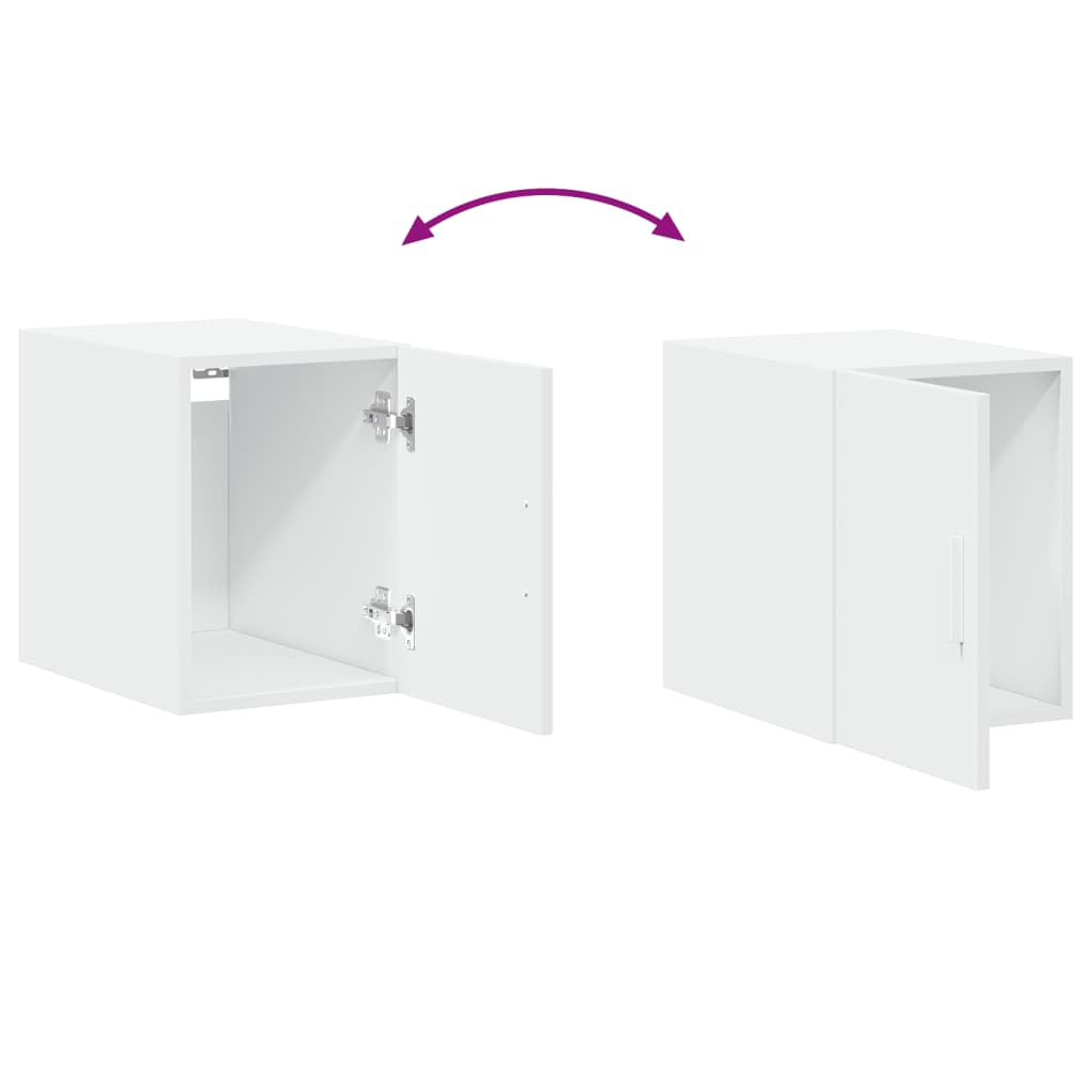 vidaXL Slim Storage Cabinet White 30x42,5x225 cm Engineered Wood