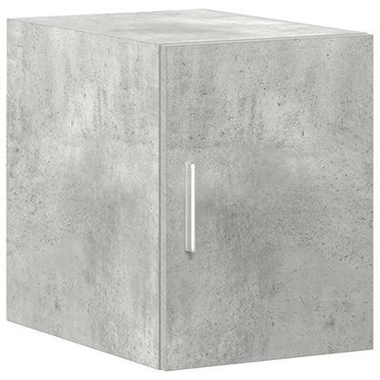 vidaXL Slim Storage Cabinet Concrete Grey 30x42.5x225 cm Engineered Wood