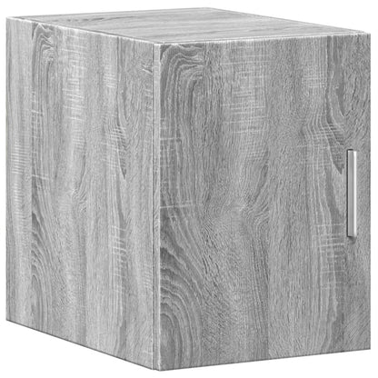 vidaXL Slim Storage Cabinet Grey Sonoma 30x42,5x225 cm Engineered Wood