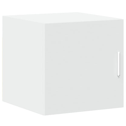 vidaXL Slim Storage Cabinet White 40x42.5x225 cm Engineered Wood
