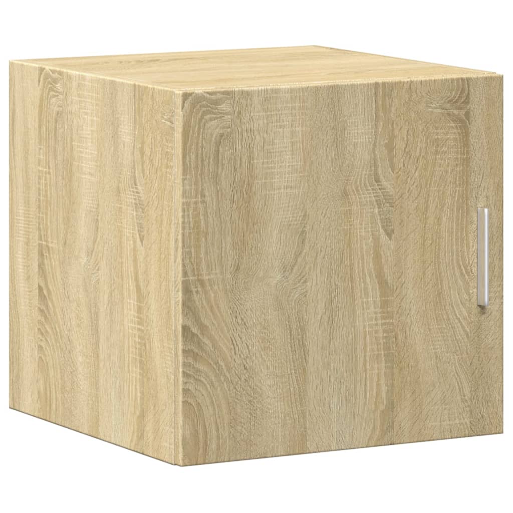 vidaXL Slim Storage Cabinet Sonoma Oak 40x42.5x225 cm Engineered Wood