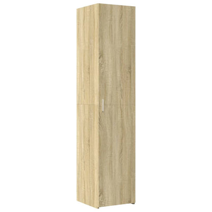 vidaXL Slim Storage Cabinet Sonoma Oak 40x42,5x225 cm Engineered Wood
