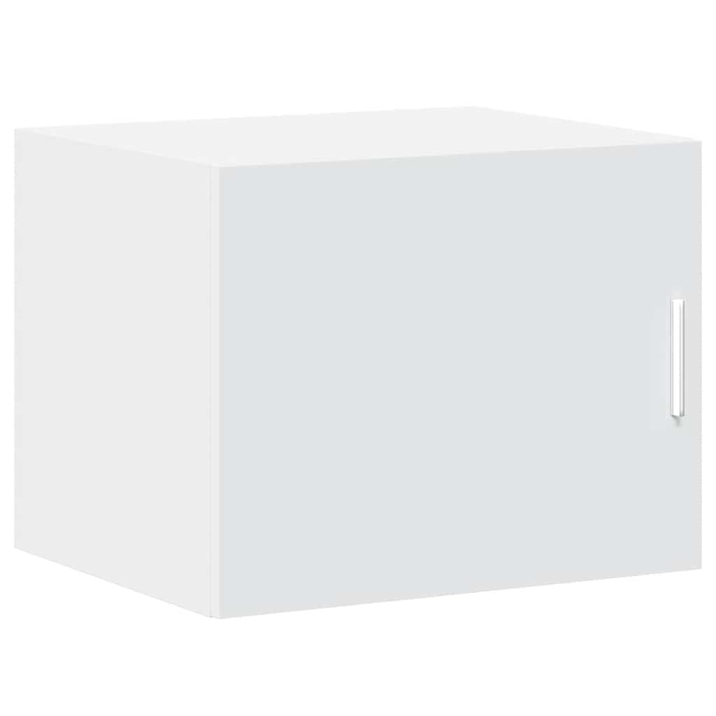 vidaXL Slim Storage Cabinet White 50x42,5x225 cm Engineered Wood