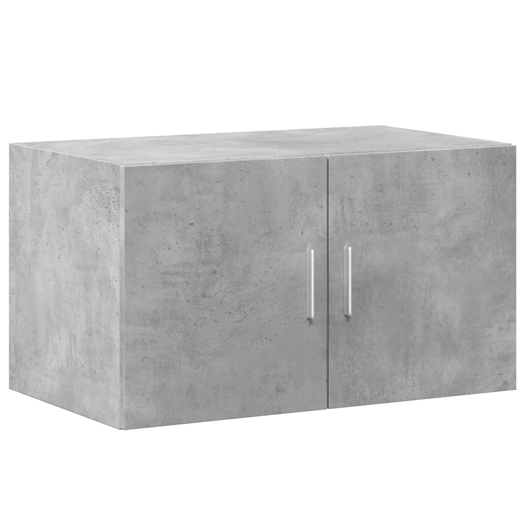 vidaXL Storage Cabinet Concrete Grey 70x42,5x225 cm Engineered Wood