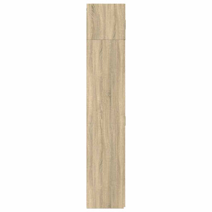 vidaXL Storage Cabinet Sonoma Oak 70x42.5x225 cm Engineered Wood