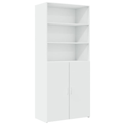 vidaXL Storage Cabinet White 80x42,5x225 cm Engineered Wood
