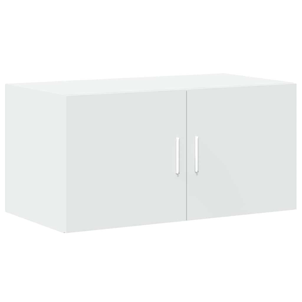 vidaXL Storage Cabinet White 80x42,5x225 cm Engineered Wood