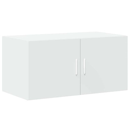vidaXL Storage Cabinet White 80x42,5x225 cm Engineered Wood