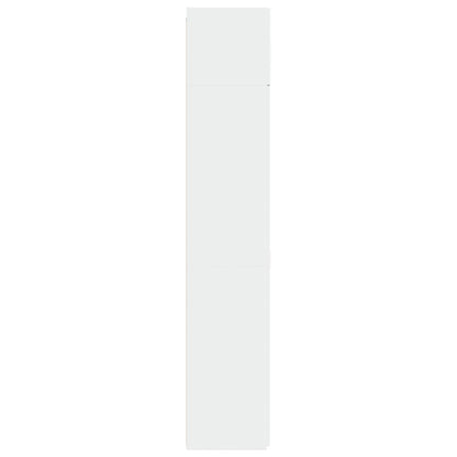 vidaXL Storage Cabinet White 80x42.5x225 cm Engineered Wood