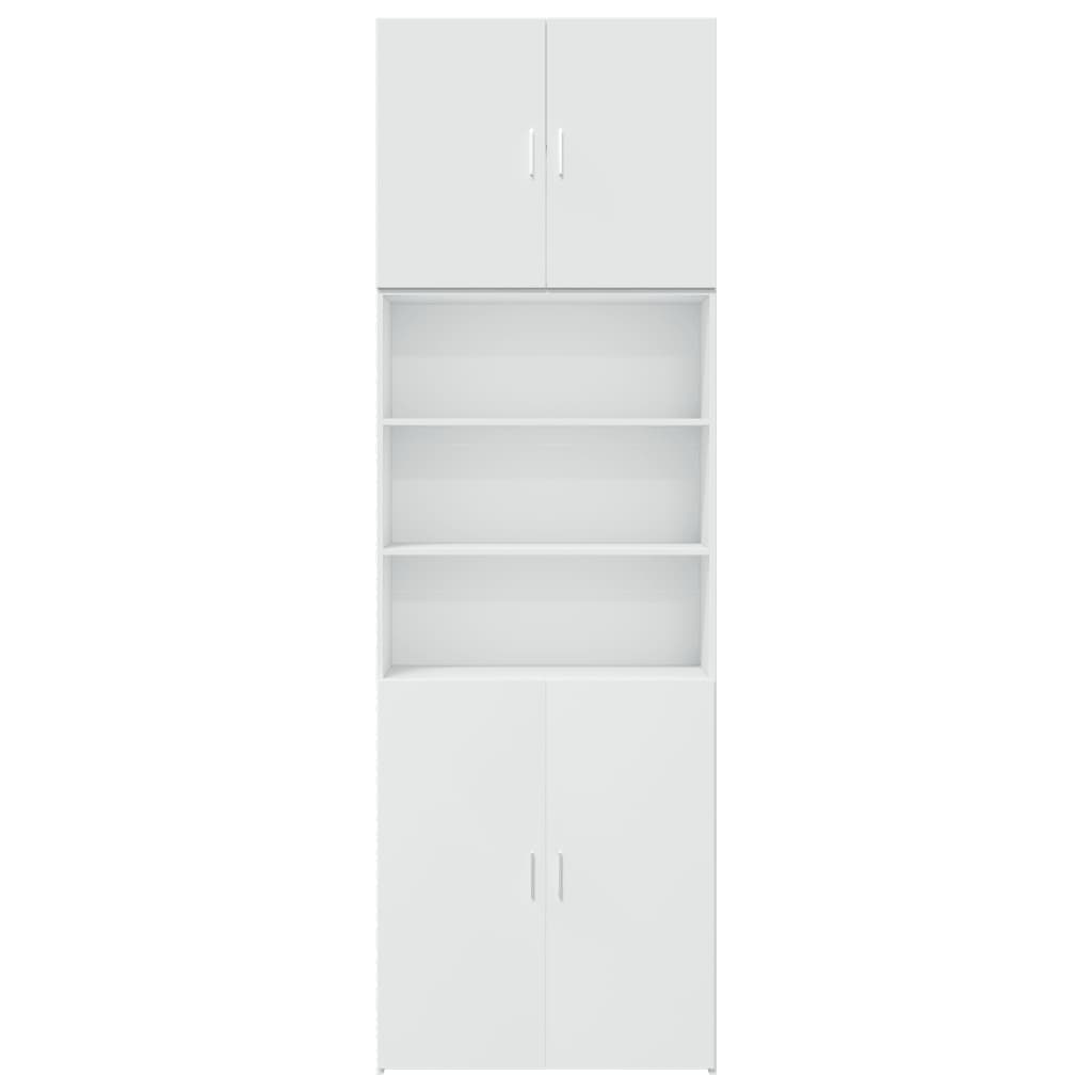 vidaXL Highboard White 80x42.5x249 cm Engineered Wood