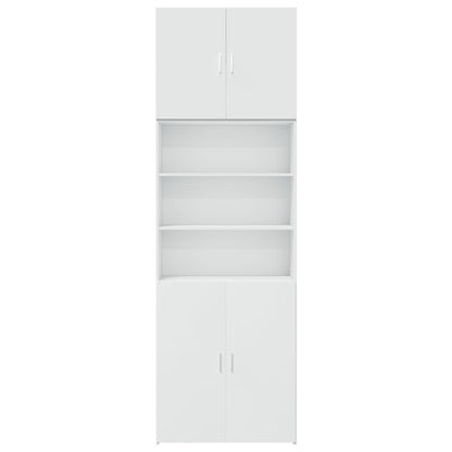 vidaXL Highboard White 80x42.5x249 cm Engineered Wood