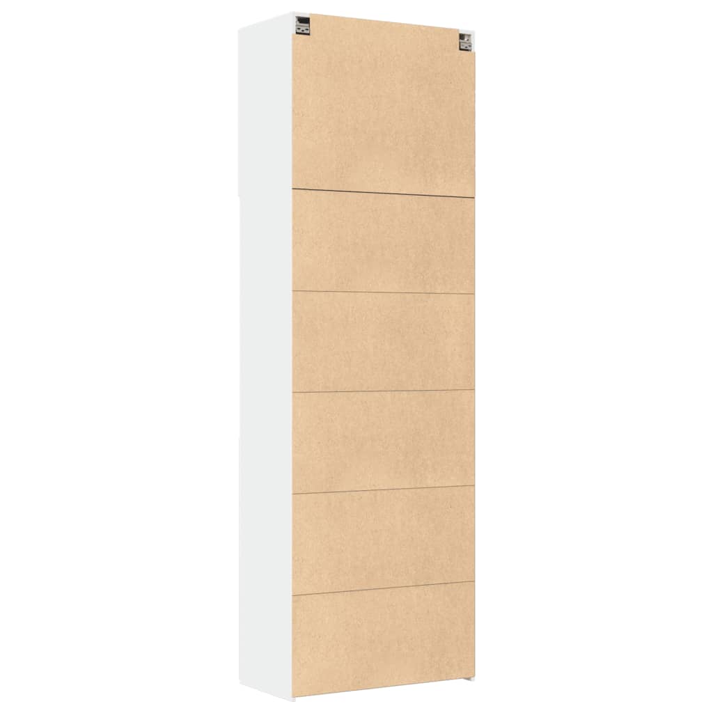 vidaXL Highboard White 80x42.5x249 cm Engineered Wood