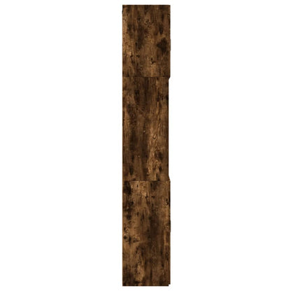 vidaXL Highboard Smoked Oak 80x42,5x249 cm Engineered Wood