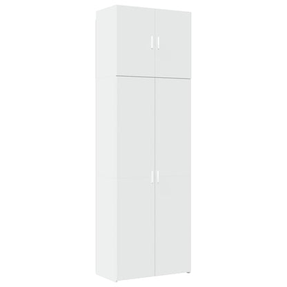 vidaXL Highboard White 80x42,5x249 cm Engineered Wood