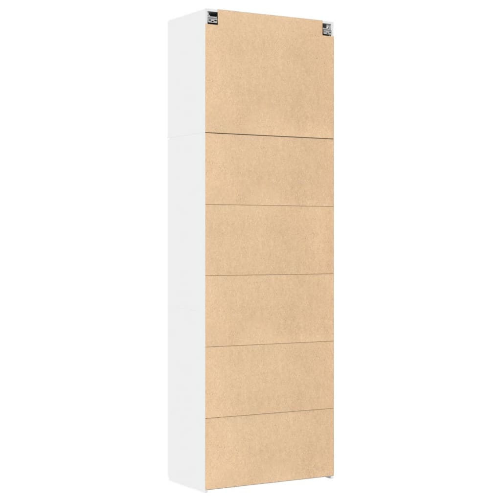 vidaXL Highboard White 80x42.5x249 cm Engineered Wood