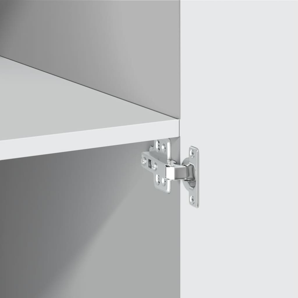 vidaXL Highboard White 80x42.5x249 cm Engineered Wood