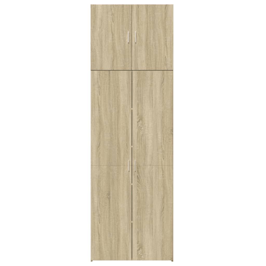 vidaXL Highboard Sonoma Oak 80x42.5x249 cm Engineered Wood