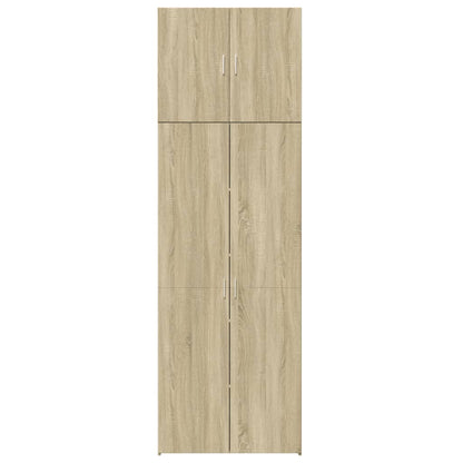 vidaXL Highboard Sonoma Oak 80x42.5x249 cm Engineered Wood