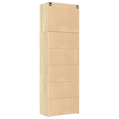 vidaXL Highboard Sonoma Oak 80x42.5x249 cm Engineered Wood