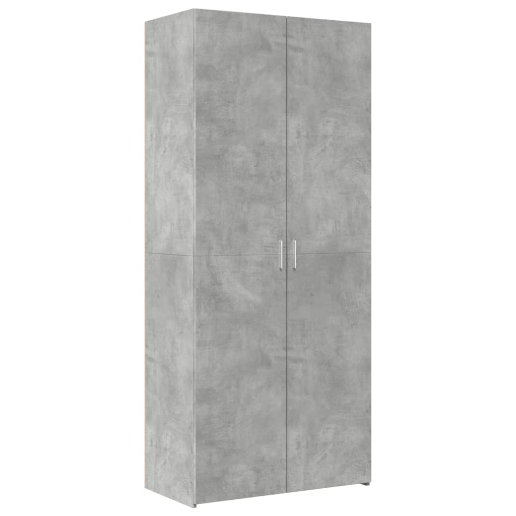 vidaXL Highboard Concrete Grey 80x42.5x249 cm Engineered Wood