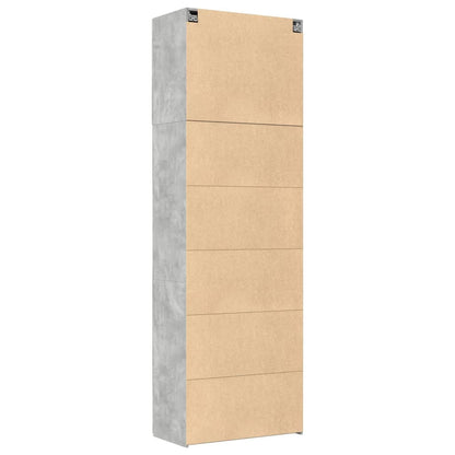 vidaXL Highboard Concrete Grey 80x42.5x249 cm Engineered Wood