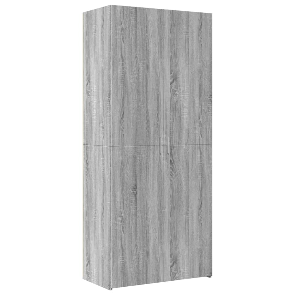 vidaXL Highboard Grey Sonoma 80x42.5x249 cm Engineered Wood