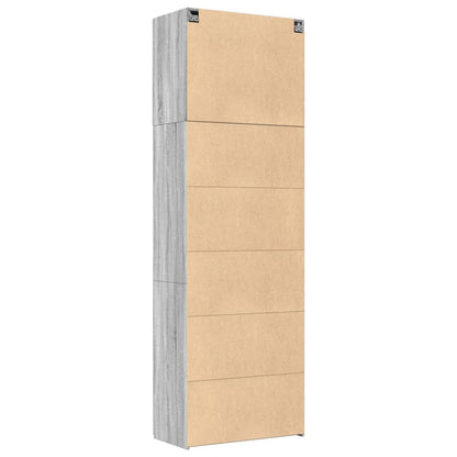 vidaXL Highboard Grey Sonoma 80x42.5x249 cm Engineered Wood