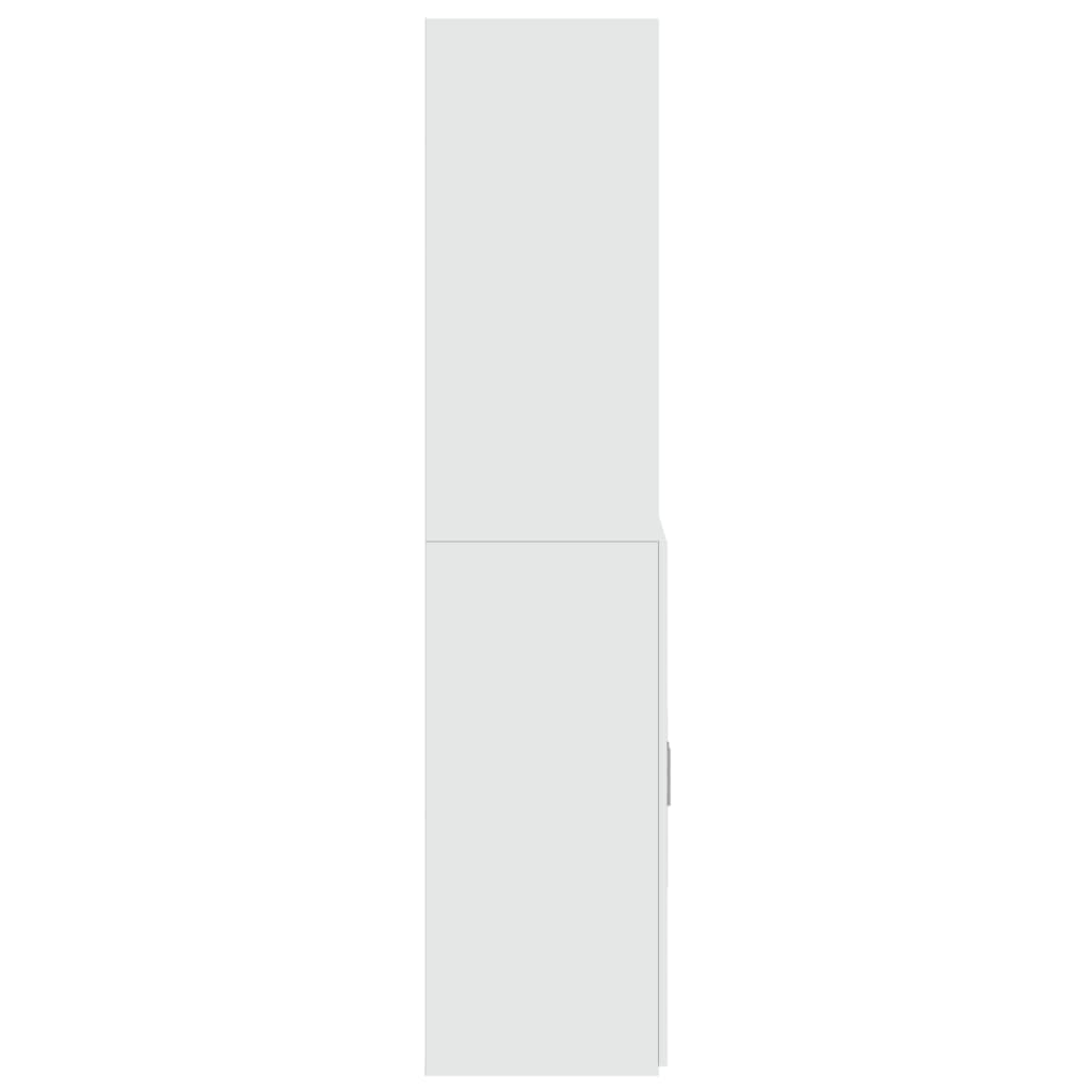 vidaXL Highboard White 70x42.5x185 cm Engineered Wood