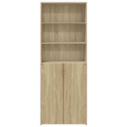 vidaXL Highboard Sonoma Oak 70x42.5x185 cm Engineered Wood