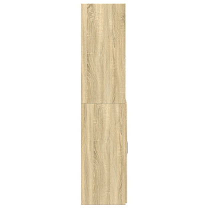 vidaXL Highboard Sonoma Oak 70x42.5x185 cm Engineered Wood